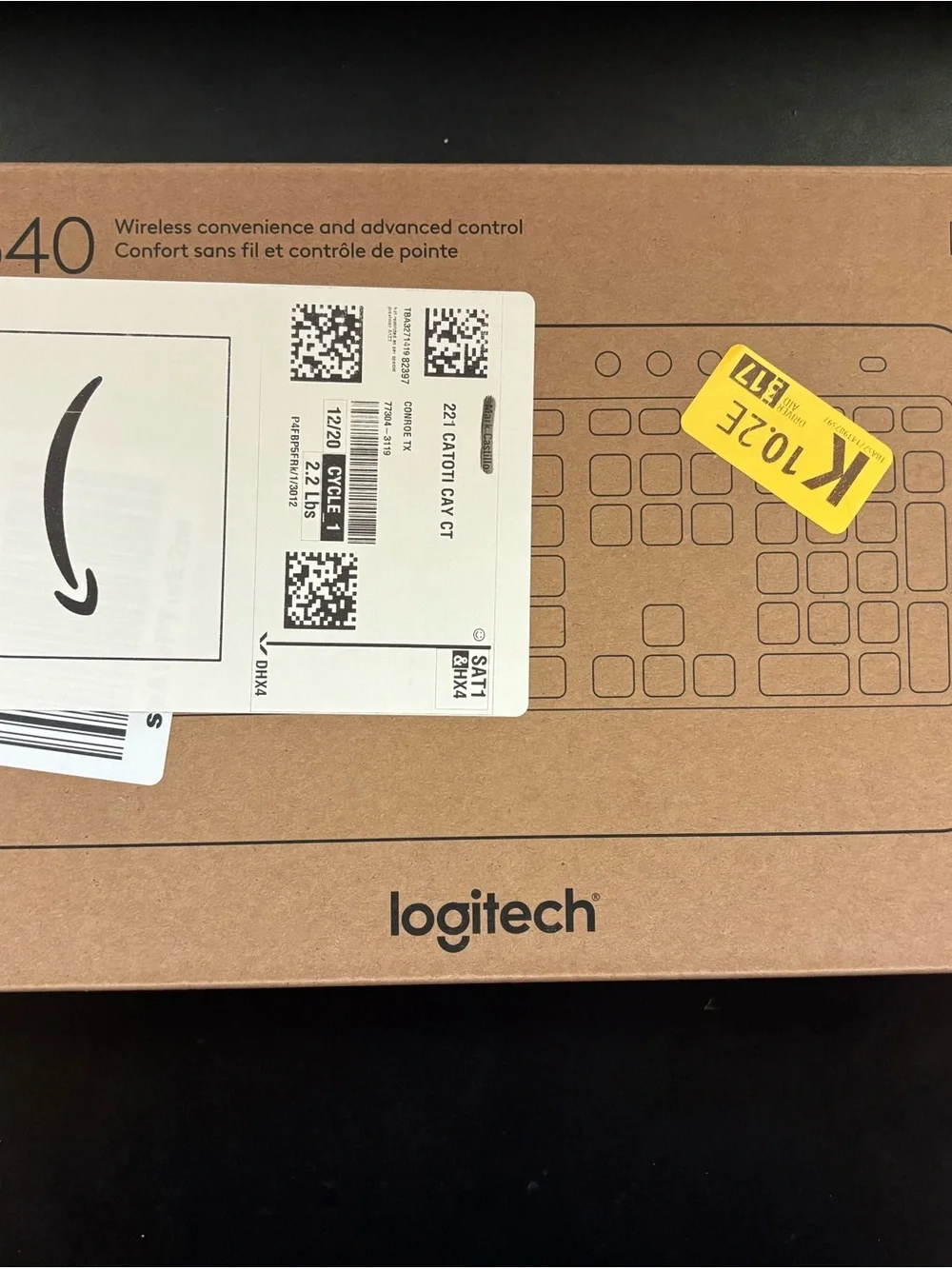 Logitech Advanced MK540 Wireless Keyboard and Mouse Combo - Black